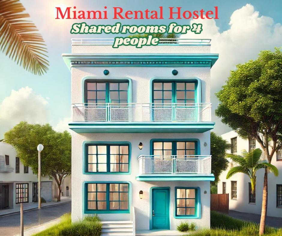 103 Miami Shared Rooms For Men Central Comfortable, Affordable Exterior foto